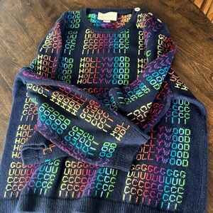 GUCCI Rainbow Hollywood Sweater